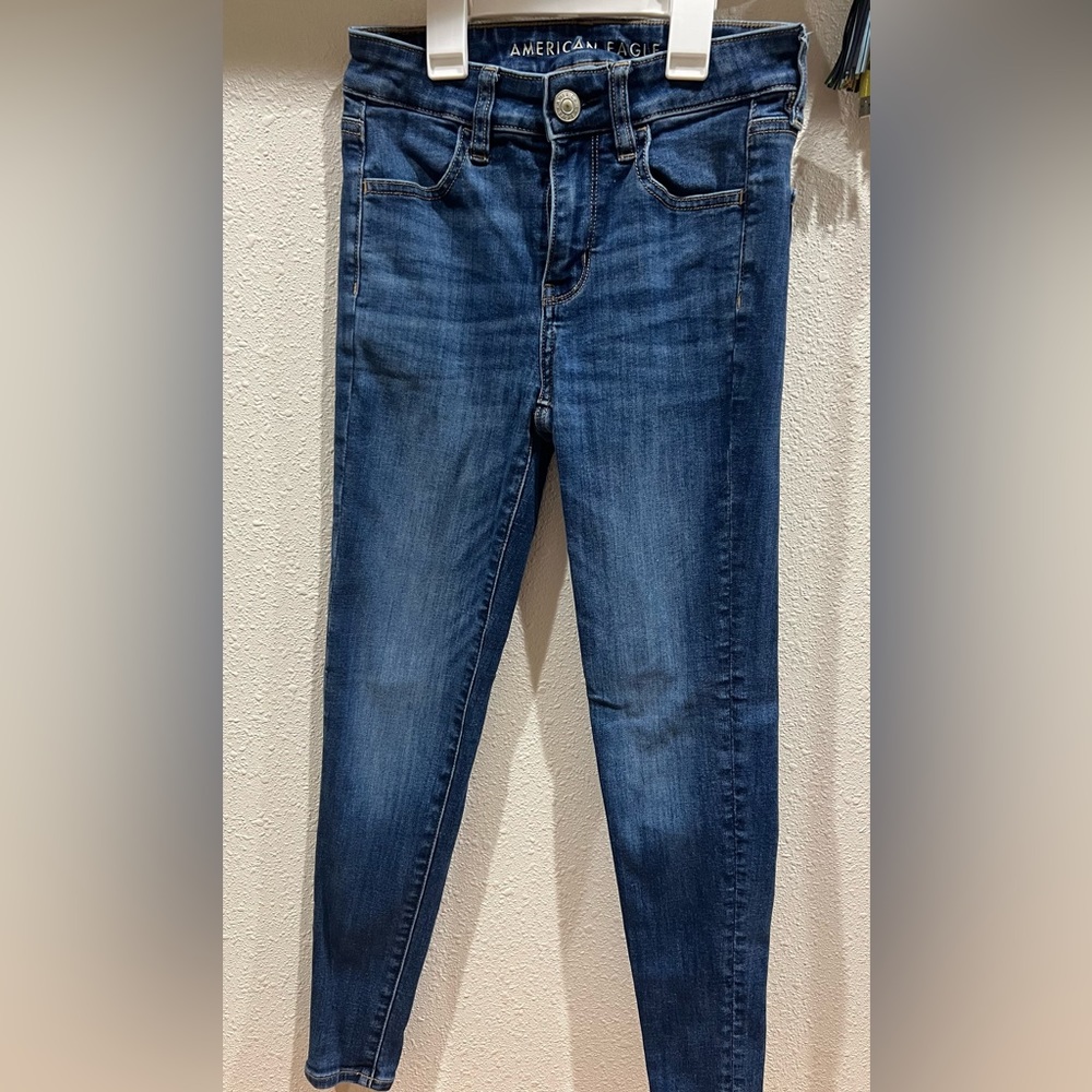American Eagle Next Level Strech Super High-Waisted
Jegging 0 short - Picture 2 of 4